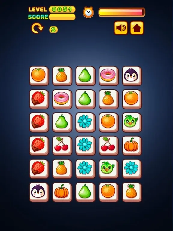 Ảnh chụp màn hình của Tile Onet Match iPad 