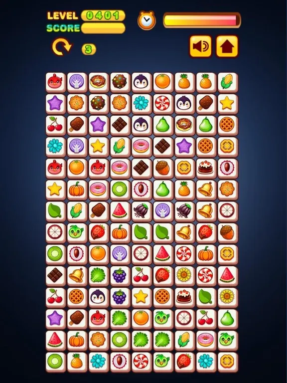 Ảnh chụp màn hình của Tile Onet Match iPad 