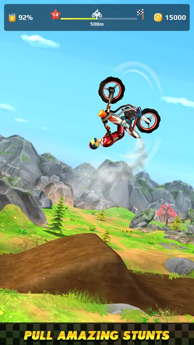 Capturas de pantalla de Bike Flip Hero