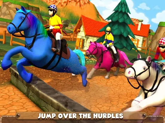Скриншоты Speedy Pony : Racing Game iPad 