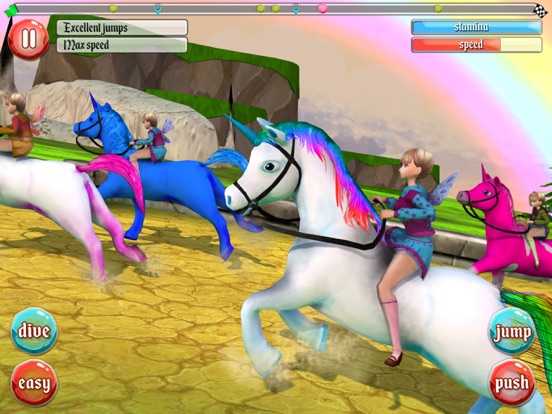 Capturas de pantalla de Ultimate Unicorn Dash 3D iPad 