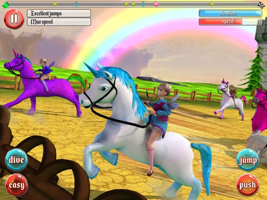 Capturas de pantalla de Ultimate Unicorn Dash 3D iPad 