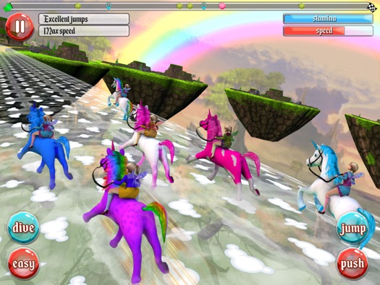 Capturas de pantalla de Ultimate Unicorn Dash 3D iPad 