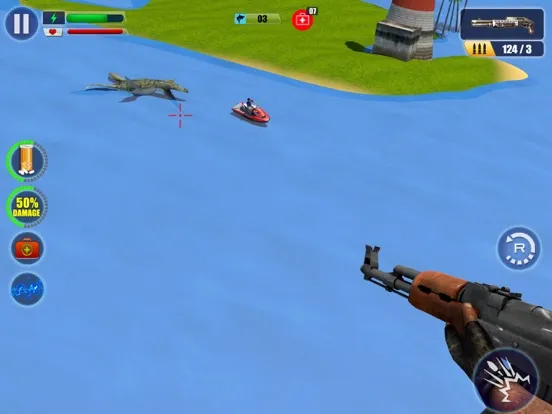 Tangkapan layar Sea Monster Hunter : Sniping Game iPad 