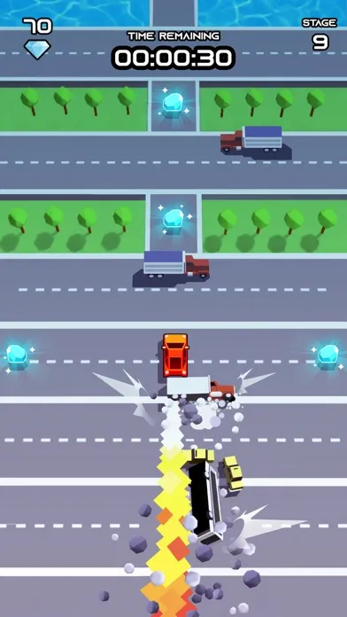 ภาพหน้าจอของ Road Surge