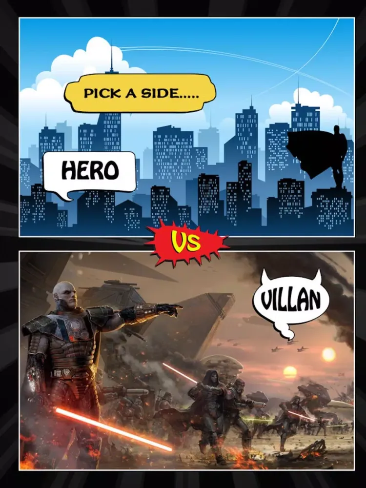 Guess the Heroes vs. Villains! iPad  스크린샷