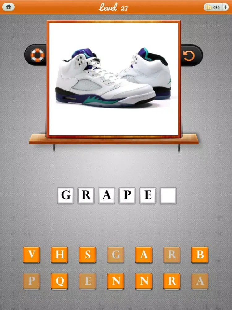 Guess the Sneakers! Kicks Quiz for Sneakerheads iPad 应用截图