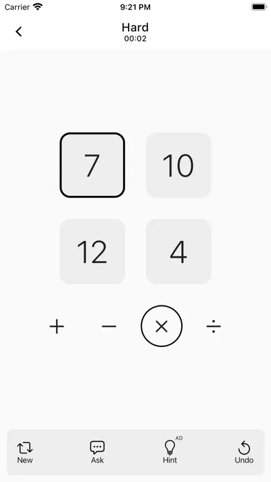 Math 24 - 24 Game Math Puzzles應用截圖