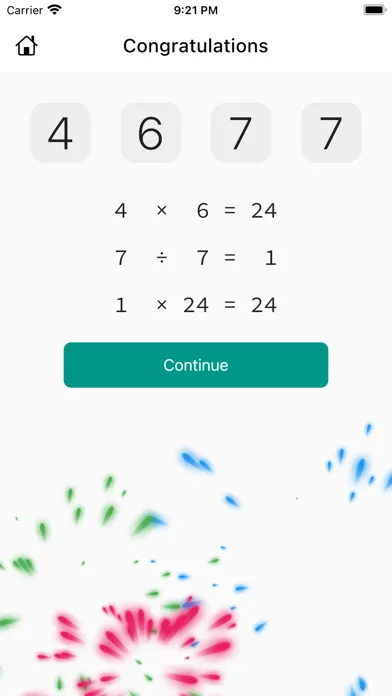 Math 24 - 24 Game Math Puzzles應用截圖