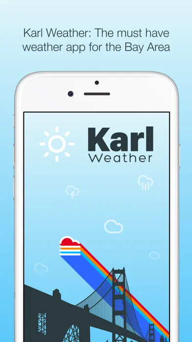 Capturas de pantalla de Karl Weather