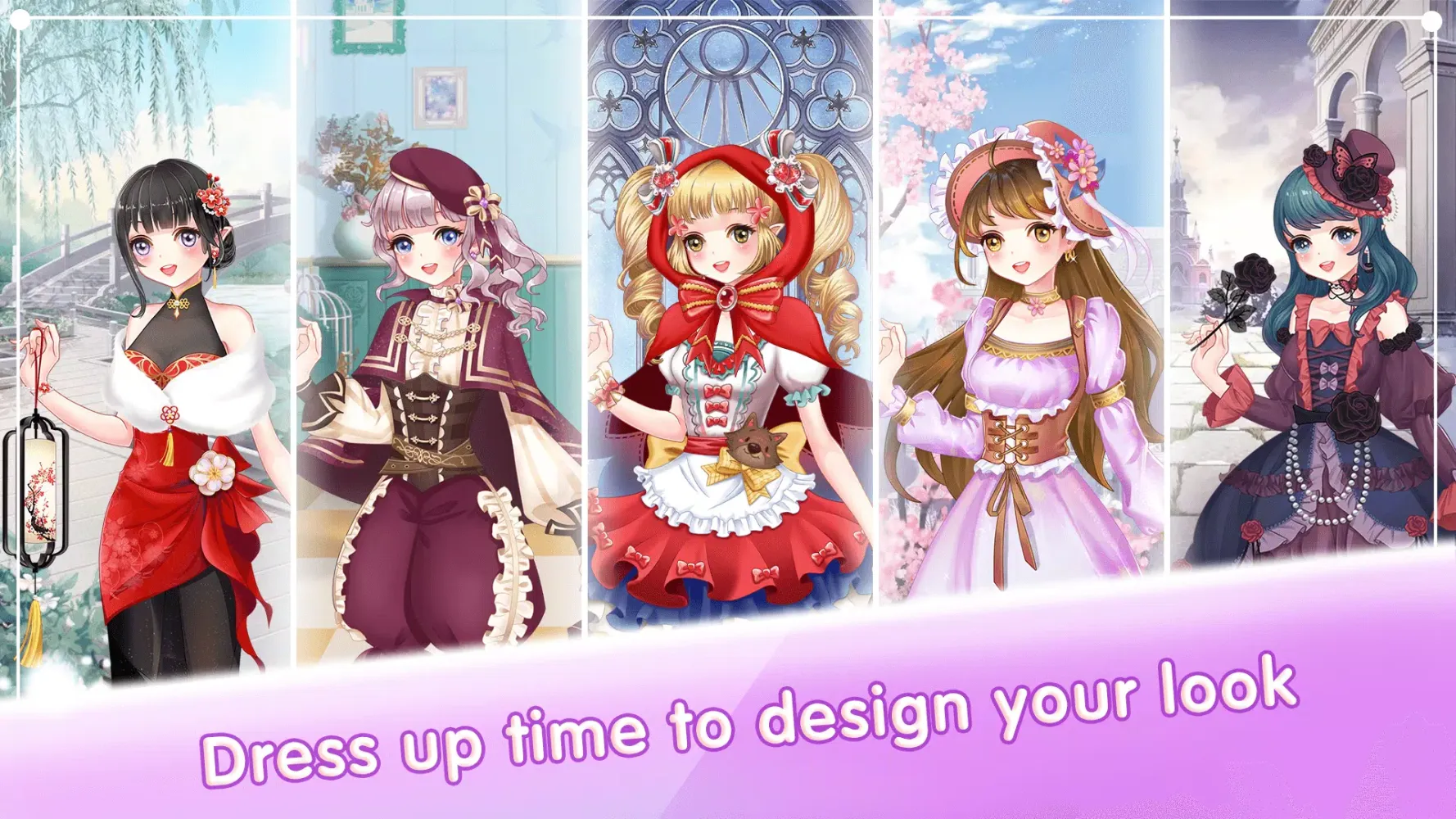 Ảnh chụp màn hình của Garden Dressup Flower Princess