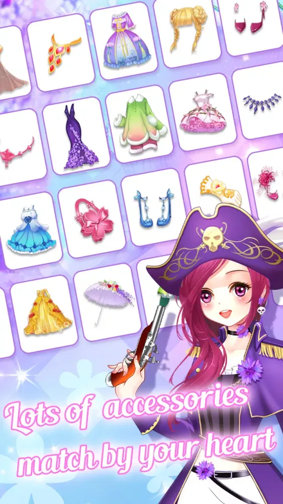 Ảnh chụp màn hình của Garden Dressup Flower Princess