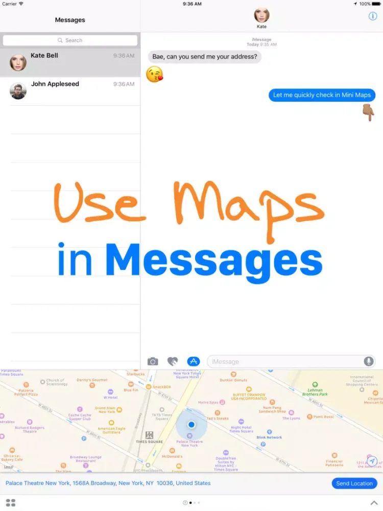 Captures d'écran de Mini Maps iPad 