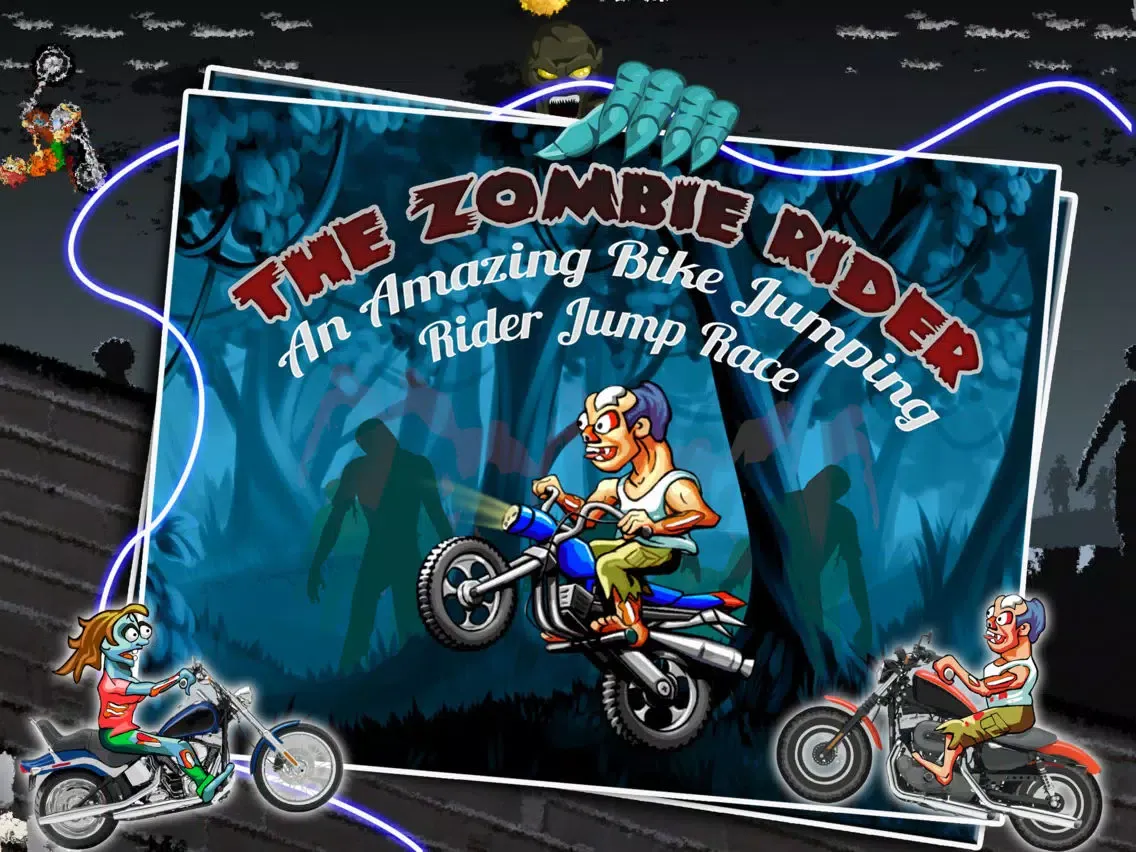 The Zombie Rider An Amazing Bike Jumping Rider iPad  Ekran Görüntüleri
