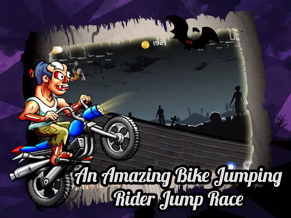 The Zombie Rider An Amazing Bike Jumping Rider iPad  Ekran Görüntüleri