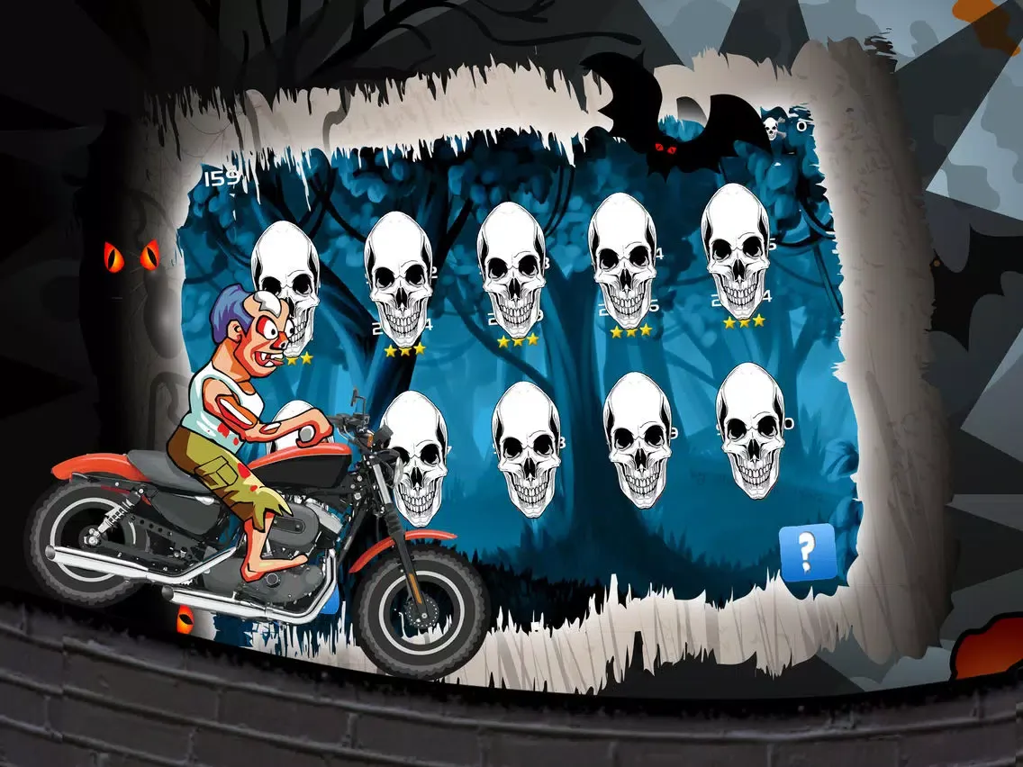 The Zombie Rider An Amazing Bike Jumping Rider iPad  Ekran Görüntüleri