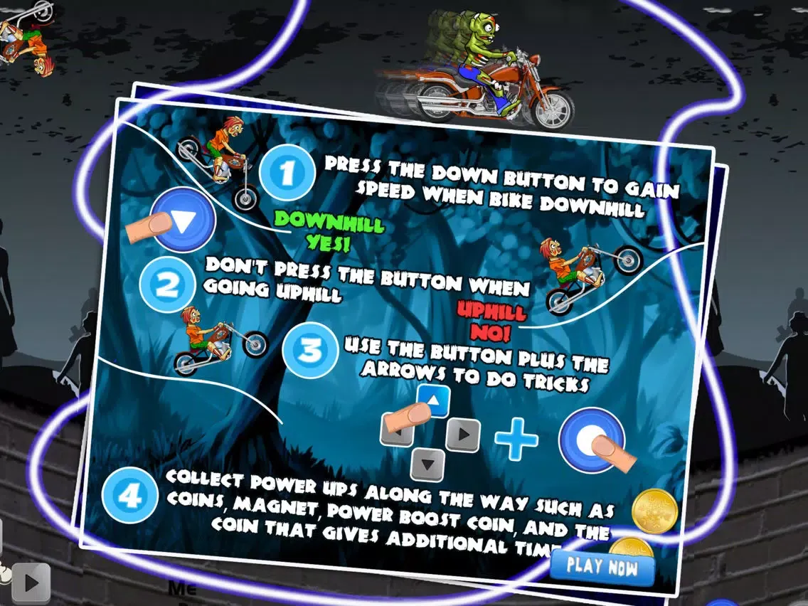 The Zombie Rider An Amazing Bike Jumping Rider iPad  Ekran Görüntüleri