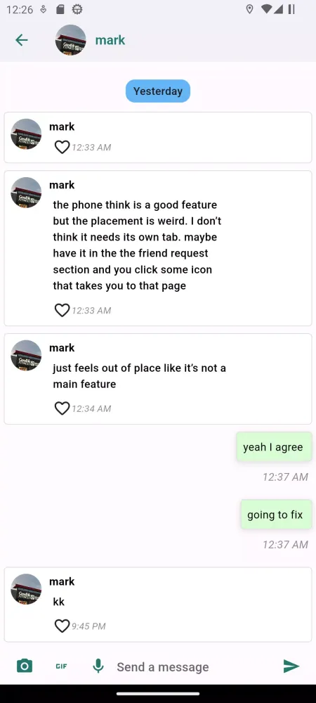 TapIn Screenshots