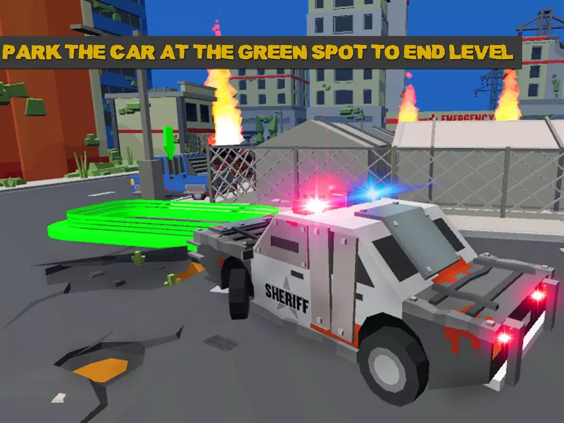 Blocky Zombies - Survival City iPad  Screenshots