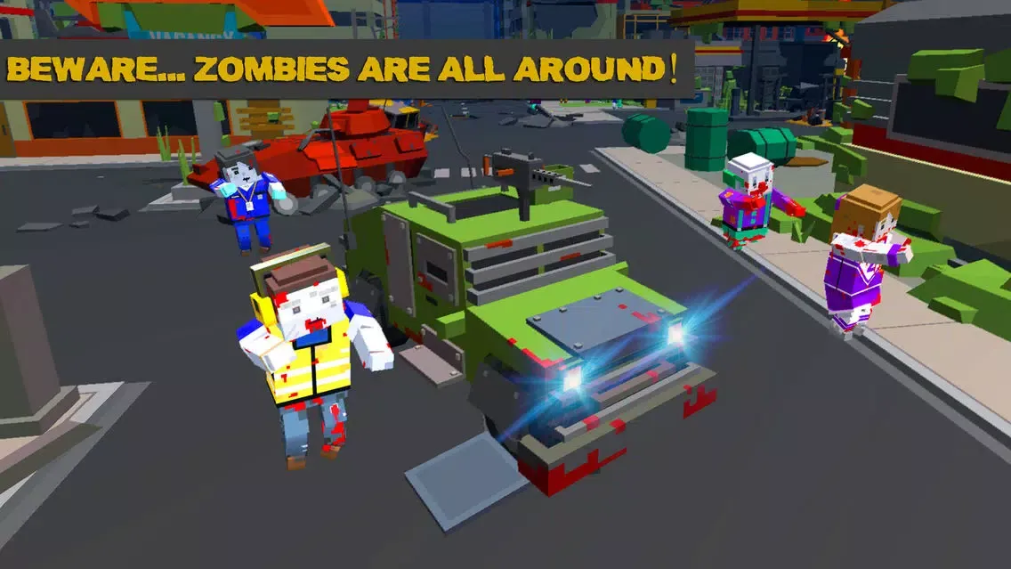 Blocky Zombies - Survival City Screenshots