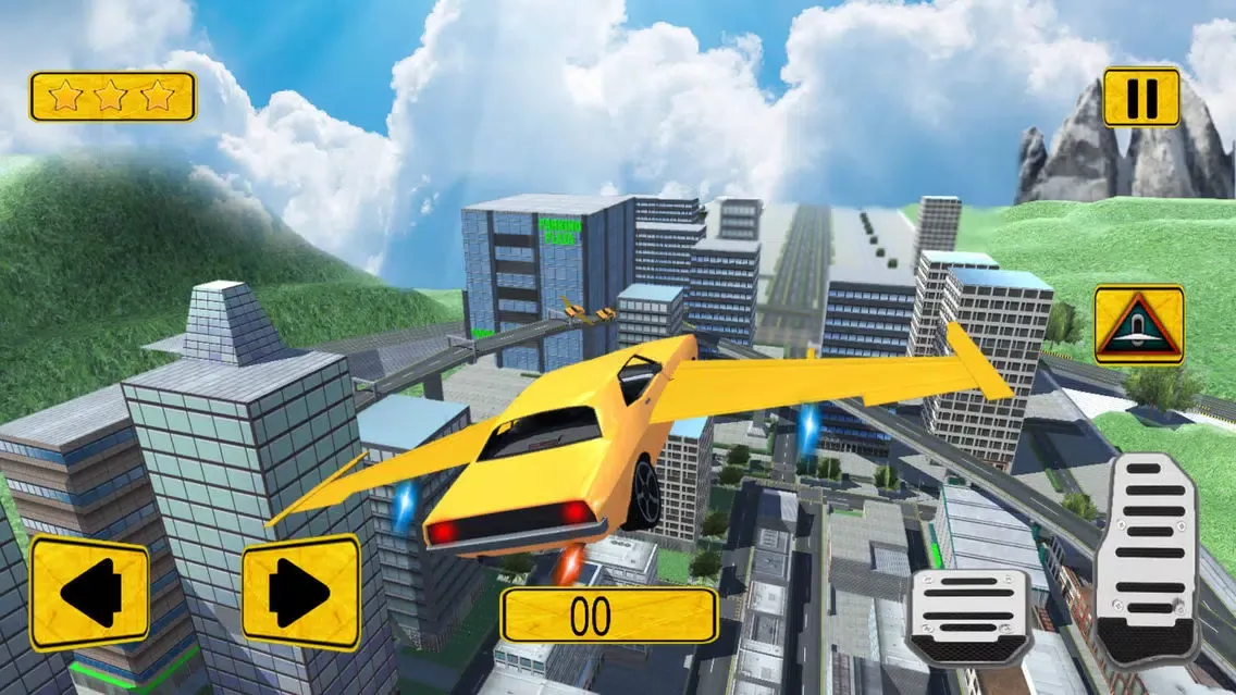 Скриншоты Flying Car & Bus World