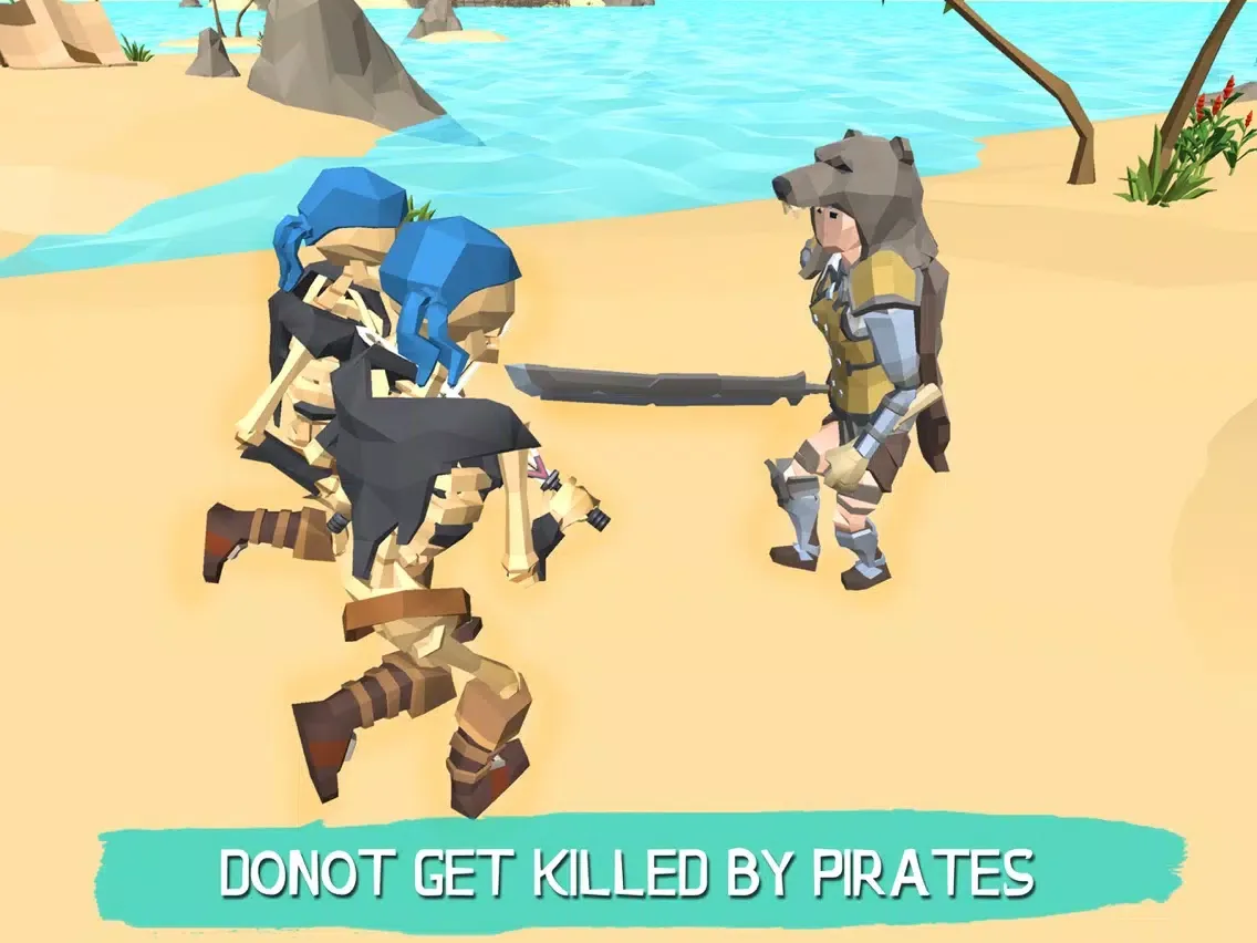 Zrzuty ekranu Pirate Survival - Lost Island iPad 