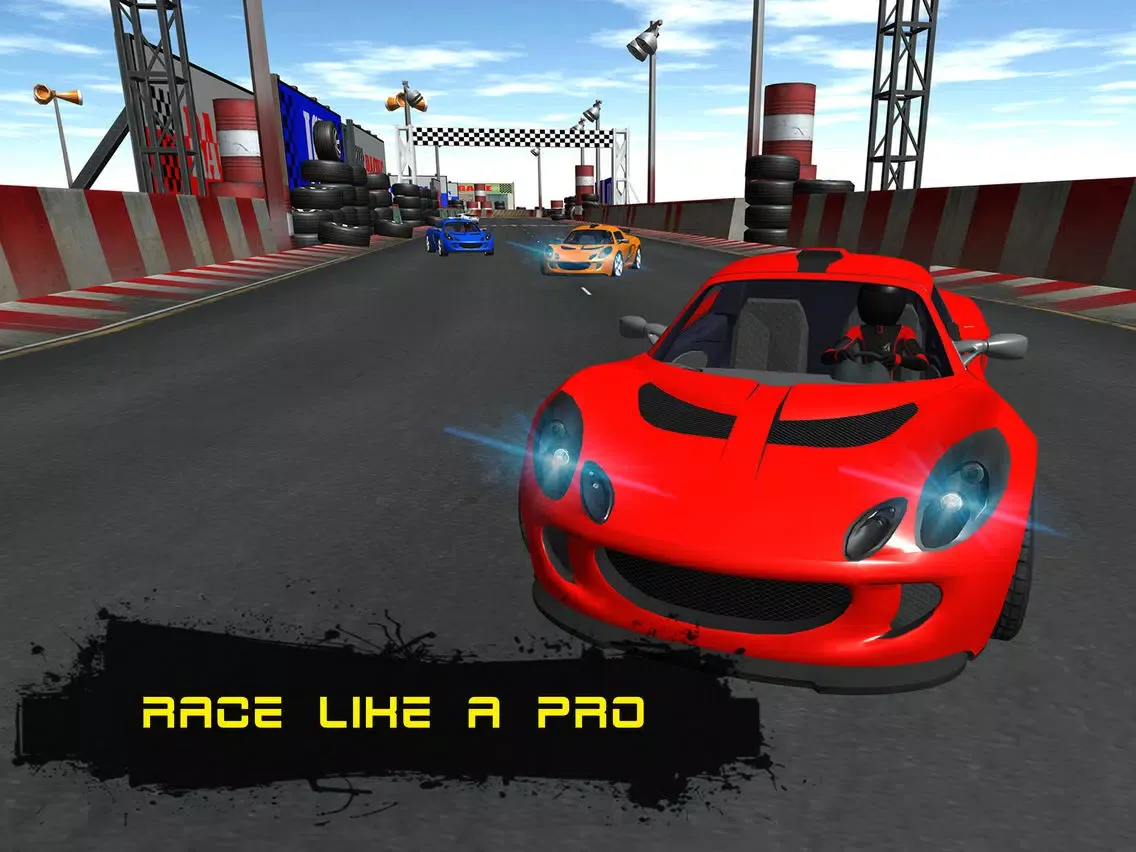 Off-Road Traffic Car Tour Race iPad  Screenshots