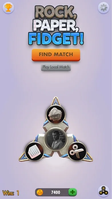 Rock, Paper, Fidget! سکرین شاٹس