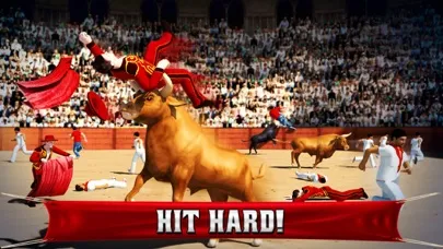 Capturas de tela do Angry Bull 2016