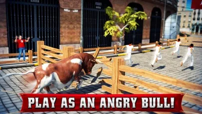 Capturas de tela do Angry Bull 2016