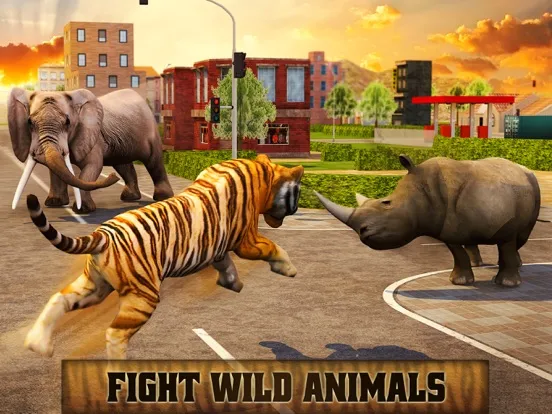 Angry Tiger Revenge 2016 iPad  स्क्रीनशॉट