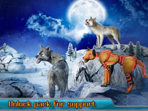 Capturas de tela do Angry Wolf Simulator 3D iPad 