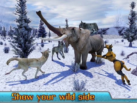 Capturas de tela do Angry Wolf Simulator 3D iPad 