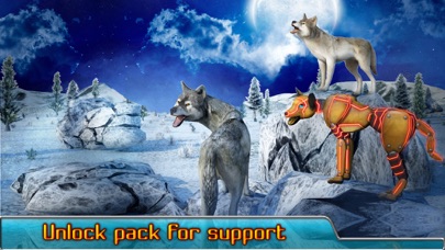 Capturas de tela do Angry Wolf Simulator 3D