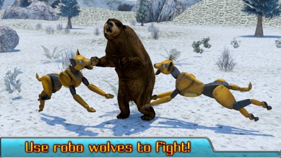 Capturas de tela do Angry Wolf Simulator 3D