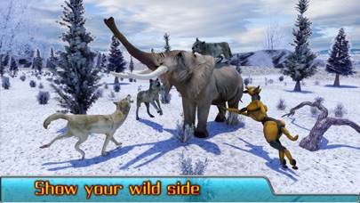Capturas de tela do Angry Wolf Simulator 3D