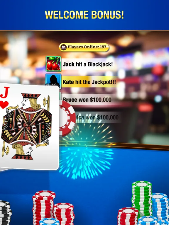 Blackjack Live Casino iPad  Screenshots