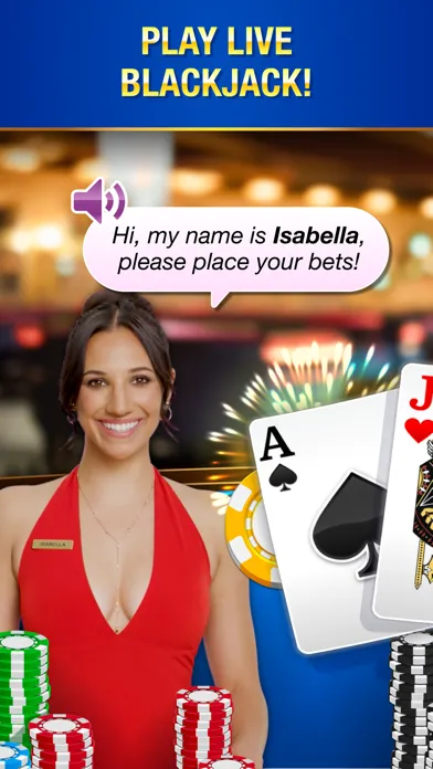 Blackjack Live Casino Screenshots