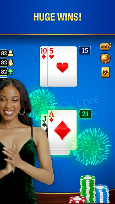 Blackjack Live Casino Screenshots