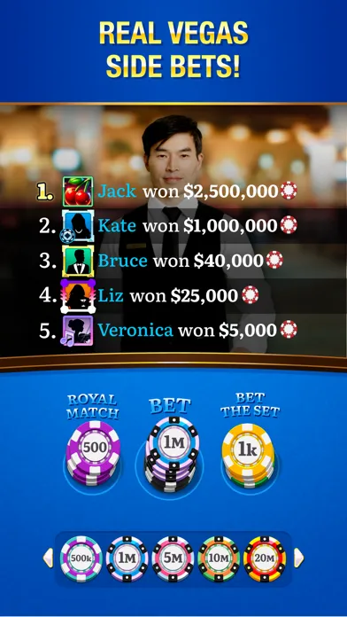 Blackjack Live Casino Screenshots