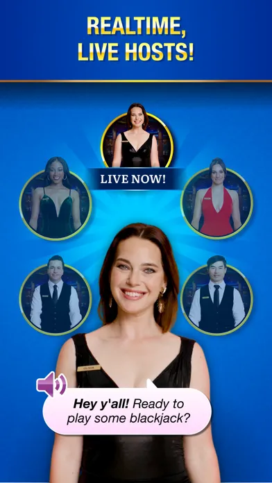 Blackjack Live Casino Screenshots