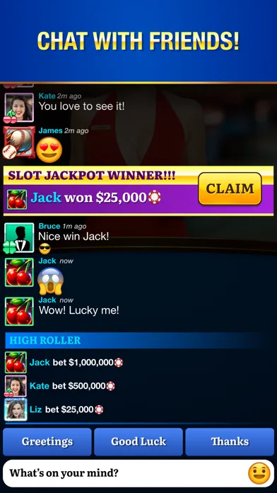 Blackjack Live Casino Screenshots