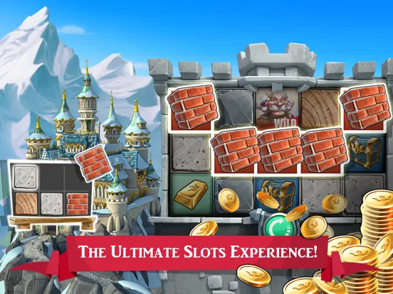 Tangkapan skrin Castle Builder - Epic Slots iPad 