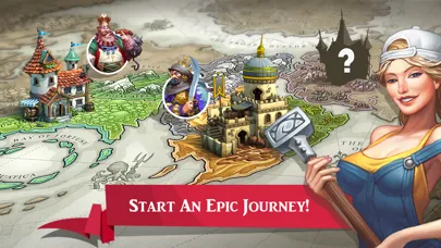 Tangkapan skrin Castle Builder - Epic Slots
