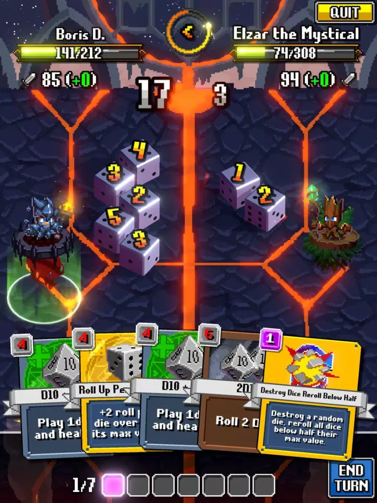Capturas de tela do Dice Mage Online iPad 