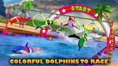Captures d'écran de Dolphin Racing 3D
