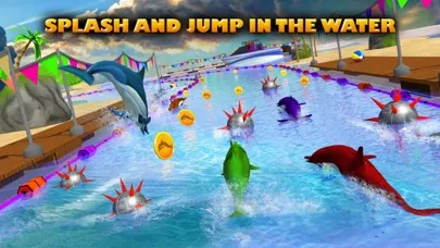 Captures d'écran de Dolphin Racing 3D