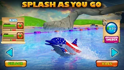 Captures d'écran de Dolphin Racing 3D