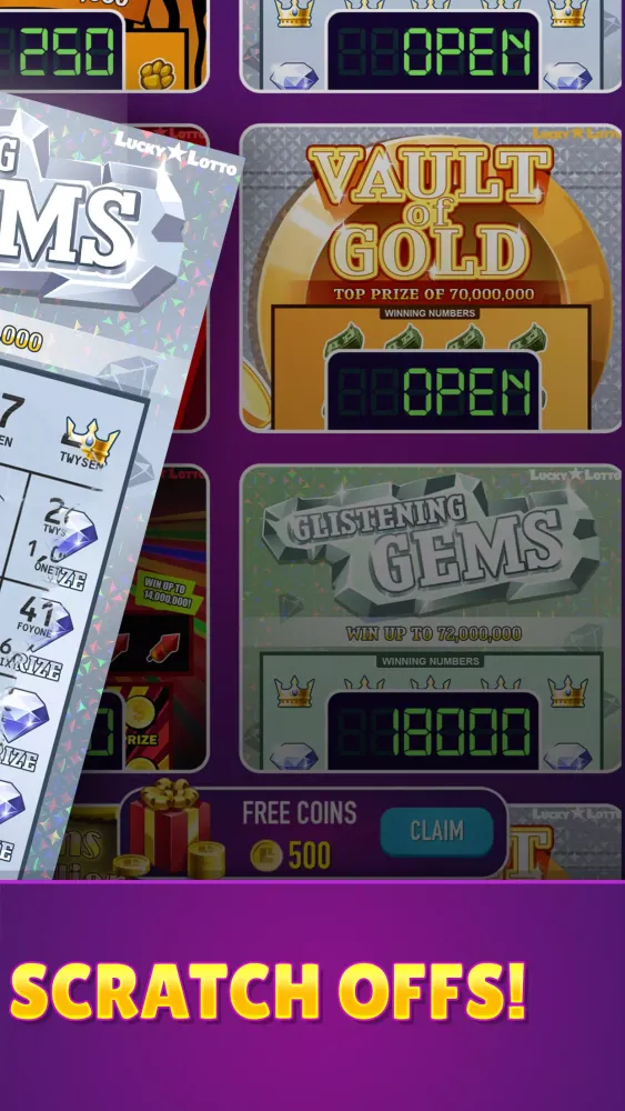 Lucky Lotto - Mega Scratch Off Screenshots
