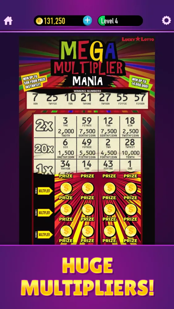 Lucky Lotto - Mega Scratch Off Screenshots